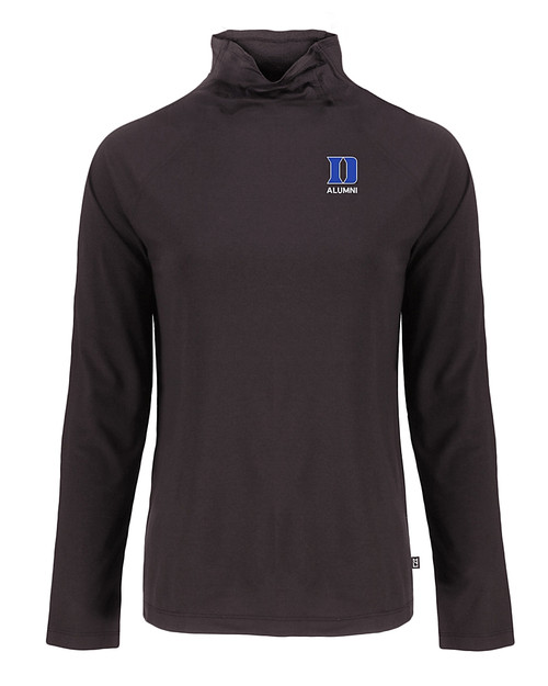 Duke Blue Devils Alumni Cutter & Buck Coastline Epic Comfort Recycled Womens Funnel Neck