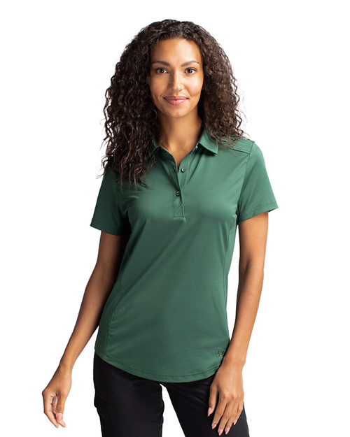 Hyipels Women's Crop Top Polo Shirts,Summer Collor Female T-Shirt