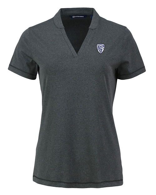 PAC-12 Conference Cutter & Buck Forge Eco Heathered Stretch Womens Blade Top