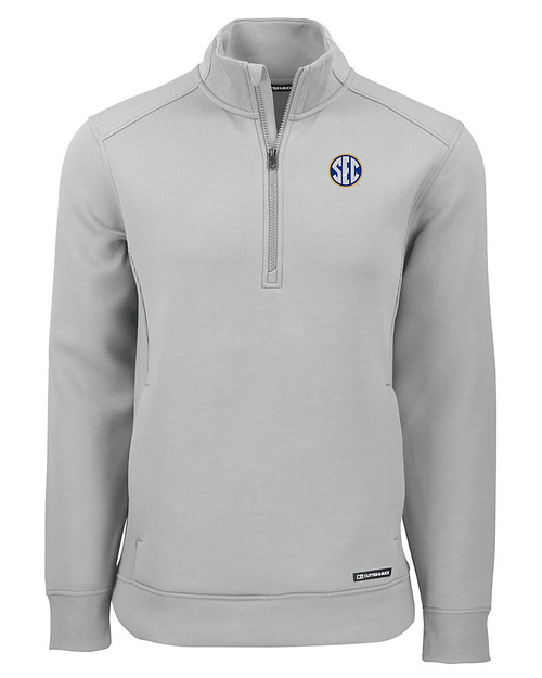 SEC Conference Cutter & Buck Roam Eco Recycled Quarter Zip Mens Pullover