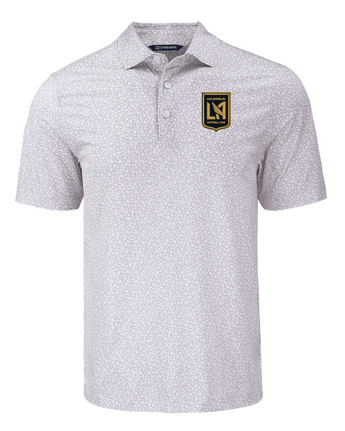 LAFC Cutter & Buck Pike Eco Flora Print Recycled Mens Polo