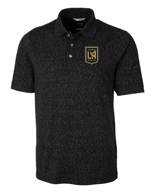LAFC Cutter & Buck Advantage Tri-Blend Space Dye Mens Polo