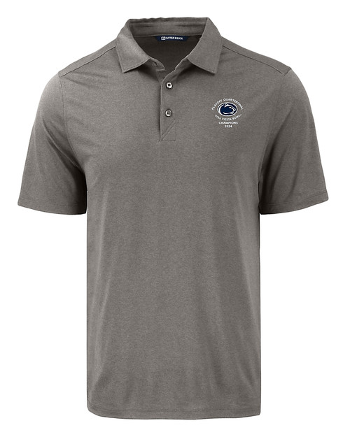 Penn State Nittany Lions College Football Playoff 2024 Fiesta Bowl Champions Cutter & Buck Coastline Epic Comfort Recycled Mens Polo