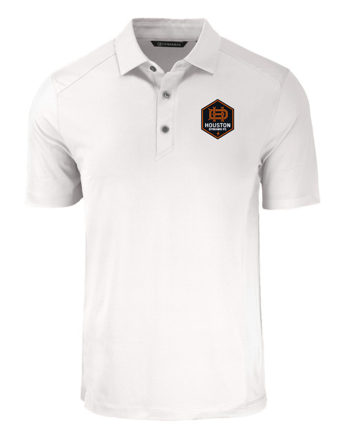 Houston Dynamo FC Cutter & Buck Forge Eco Stretch Recycled Mens Big & Tall Polo
