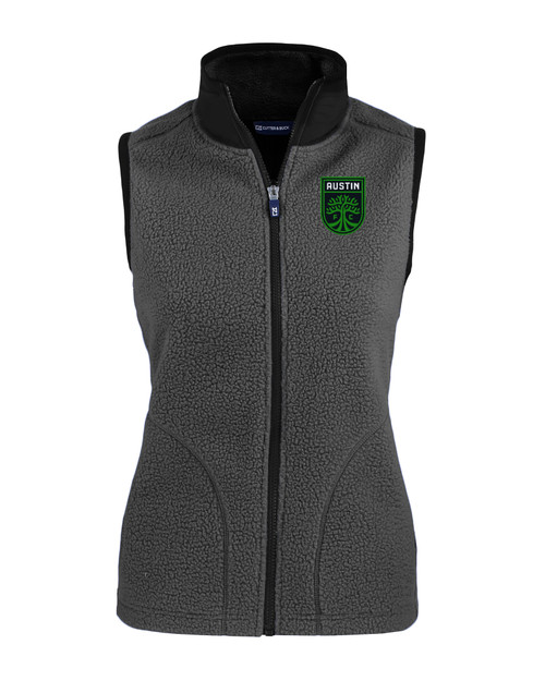 Austin FC - Cutter & Buck Cascade Eco Fleece Womens Vest