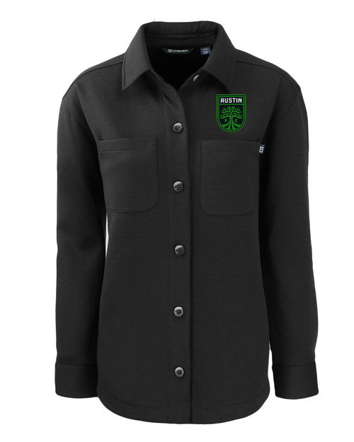 Austin FC - Cutter & Buck Roam Eco Recycled Womens Shirt Jacket