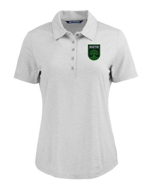 Austin FC - Cutter & Buck Coastline Epic Comfort Recycled Womens Polo