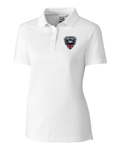 D.C. United Cutter & Buck Advantage Eco Tri-Blend Pique Womens Polo