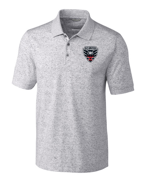 D.C. United Cutter & Buck Advantage Tri-Blend Space Dye Mens Polo