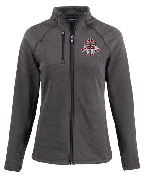 Toronto FC Cutter & Buck Peshastin Fleece Recycled Womens Full Zip Jacket