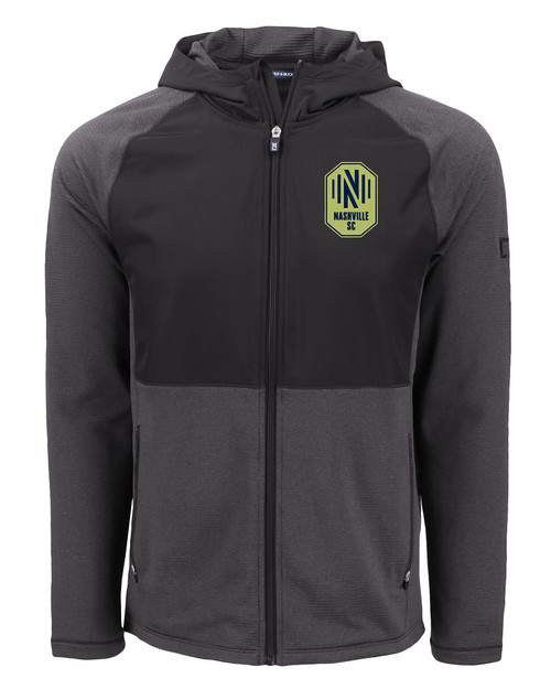 Nashville SC Cutter & Buck Peshastin Fleece Recycled Mens Hybrid Jacket