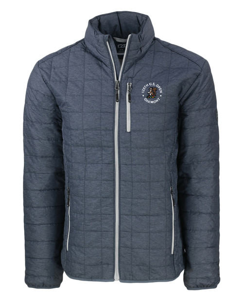2025 U.S. Open Cutter & Buck Rainier PrimaLoft® Mens Eco Insulated Full Zip Puffer Jacket