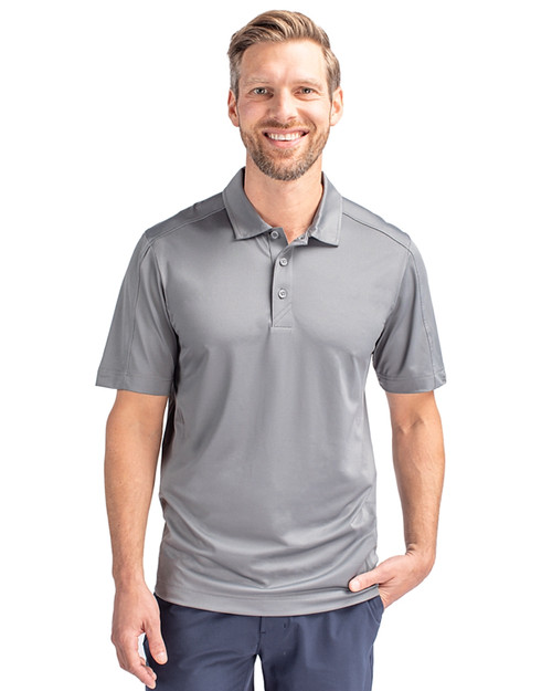 Cutter & Buck Prospect Eco Textured Stretch Recycled Mens Big & Tall Polo