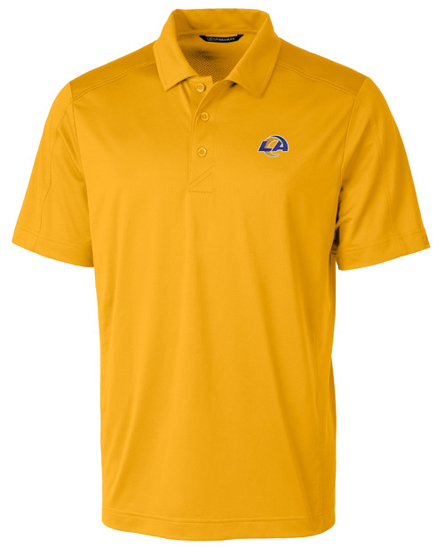 Los Angeles Rams Polo Shirt LA Button Golf Chest