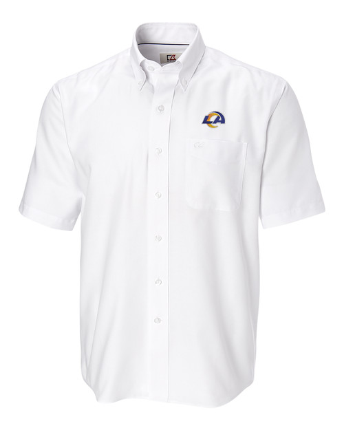 Buy a Mens Cutter & Buck LA Rams Rugby Polo Shirt Online