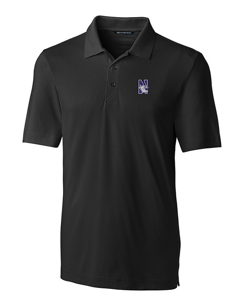 Northwestern Wildcats Cutter & Buck Forge Stretch Mens Polo