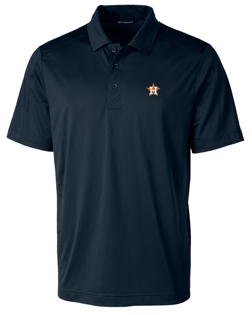 Cutter & Buck Men's Houston Astros Forge Tonal Stripe Big and Tall Short  Sleeve Polo Shirt