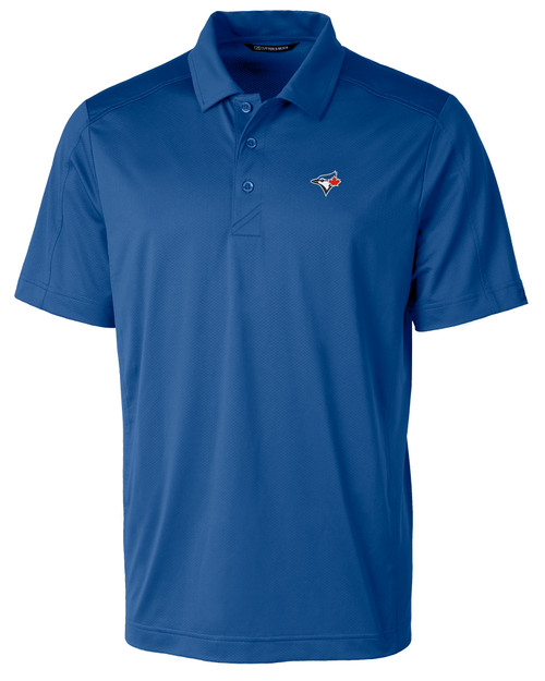 NWT Toronto Blue Jays Men's L Polo Golf Shirt Cutter And Buck CB DryTec MLB