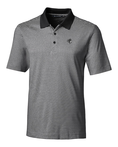 Seton Hall Pirates Cutter & Buck Forge Tonal Stripe Stretch Mens Polo
