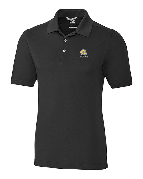 Albany State University Golden Rams Cutter & Buck Advantage Eco Tri-Blend Pique Mens Polo