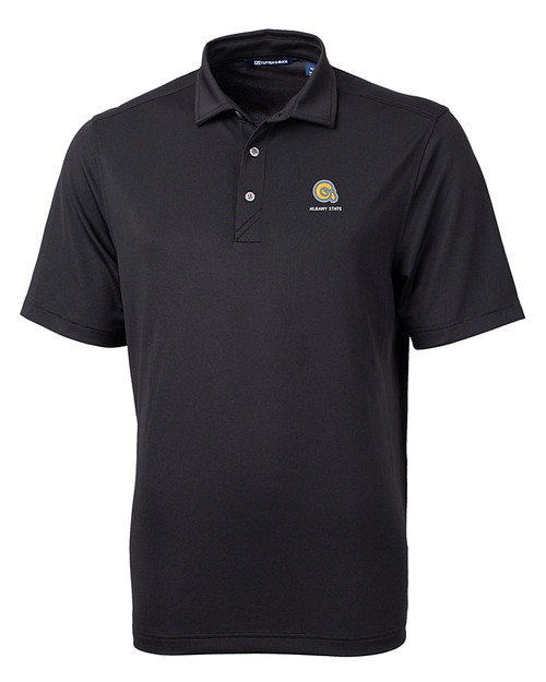 Albany State University Golden Rams Cutter & Buck Virtue Eco Pique Recycled Mens Polo
