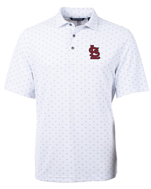 St. Louis Cardinals Cutter & Buck Prospect Textured Stretch Mens