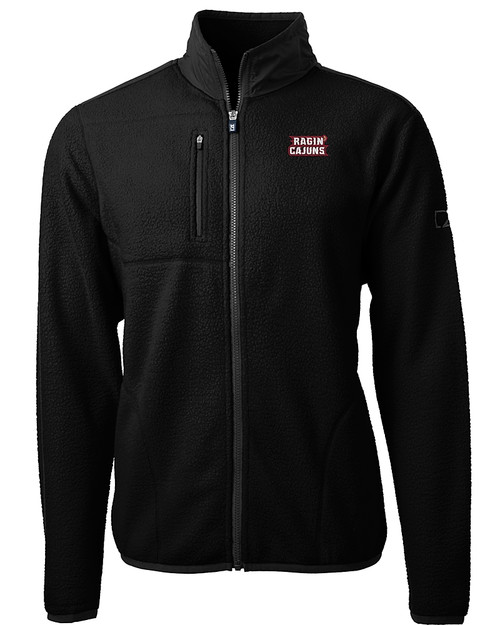 Louisiana-Lafayette Ragin Cajuns Cutter & Buck Cascade Eco Sherpa Mens Big & Tall Fleece Jacket