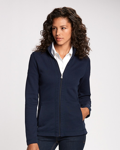 Cutter & Buck Long Sleeve Womens Sabrina Full Zip - Cutter & Buck