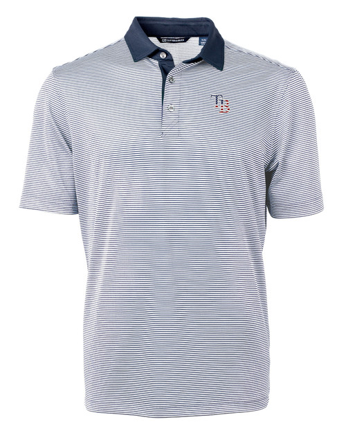 MLB Tampa Bay Rays Quarter Style Polo Shirt