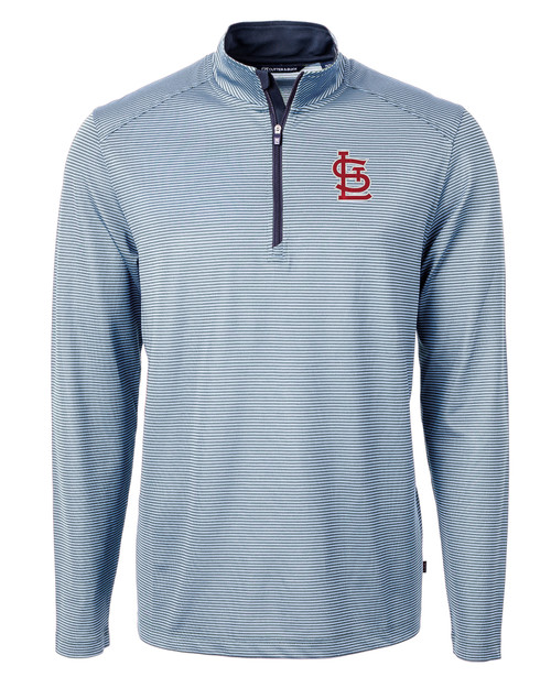 St. Louis Cardinals Cutter & Buck Advantage Polo Space Dye - Gray