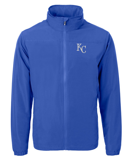 Kansas City Royals Cutter & Buck Mainsail Full-Zip Hooded Jacket