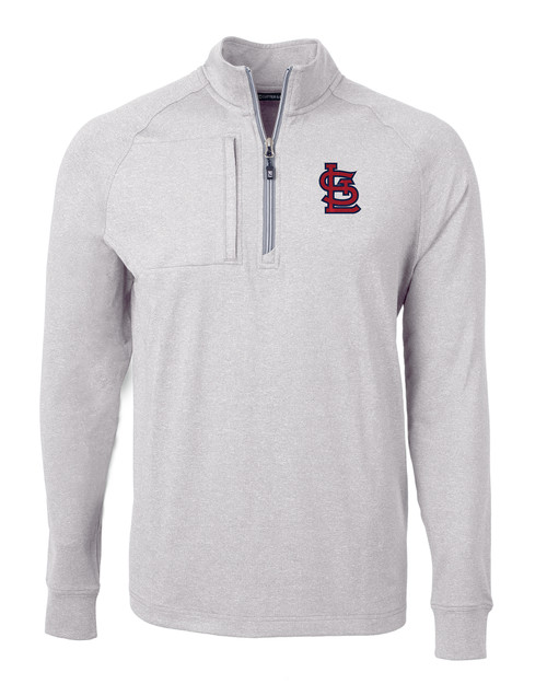 St. Louis Cardinals Cutter & Buck Advantage Polo Space Dye - Gray