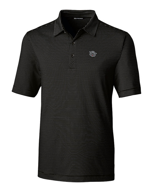 Cincinnati Bearcats College Vault Cutter & Buck Forge Pencil Stripe Stretch Mens Big and Tall Polo