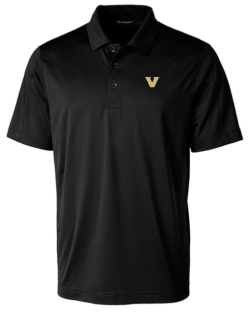 Vanderbilt Commodores Cutter & Buck Prospect Eco Textured Stretch Recycled Mens Big & Tall Polo
