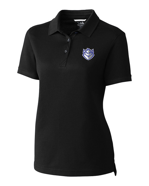 Saint Louis Billikens Cutter & Buck Advantage Eco Tri-Blend Pique Womens Polo