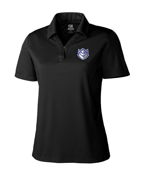 Saint Louis Billikens Cutter & Buck CB Drytec Genre Textured Solid Womens Polo