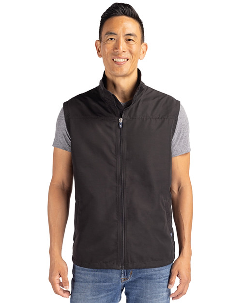 Source Ripstop fabric utility vest full zip up custom logo high quality  summer straight-cut hem casual men's vest jacket on m.