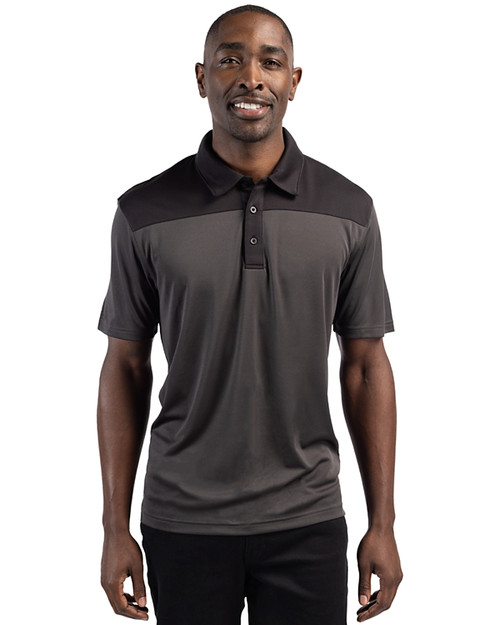 NWT【 L 】Express Men's Solid Piped Zip Polo Shirt KHAKI