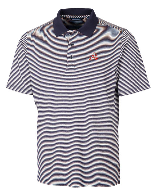 Onward Reserve Atlanta Braves Feather Cooperstown Mens Polo Shirt