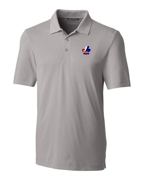 Montreal Expos Cooperstown Cutter & Buck Forge Stretch Mens Big & Tall Polo