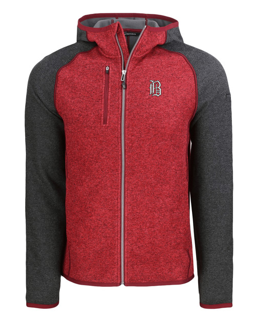 Birmingham Barons Cutter & Buck Mainsail Full Zip Hooded Mens Jacket