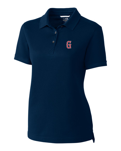Greenville Drive Cutter & Buck Advantage Eco Tri-Blend Pique Womens Polo