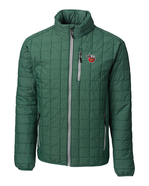 Fort Wayne TinCaps Cutter & Buck Rainier PrimaLoft® Mens Eco Insulated Full Zip Puffer Jacket