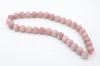 Beads Pink Opal(Peru) 12mm RD POR12e 