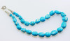 Sleeping Beauty Turquoise Sleeping Beauty Necklace w/SS Clasp (SBR6-204) 