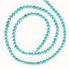 Turquoise Beads Campitos Turquoise(Mexico) 4mm Round CTR4a 