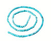 Beads Nacozari Turquoise Cubes(Mexico)3mm  NTC3b 