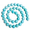 Turquoise Beads Campitos Turquoise(Mexico) 10mm Round CTR10f 
