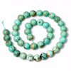 Turquoise Beads Baja Turquoise(Mexico) 10mm Rounds  BTR10a 