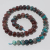 Beads Silicated Chrysocolla - 10mm Rondells SC1a 